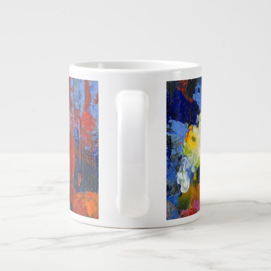 Renntag Jumbo-Tasse (Rückseite)