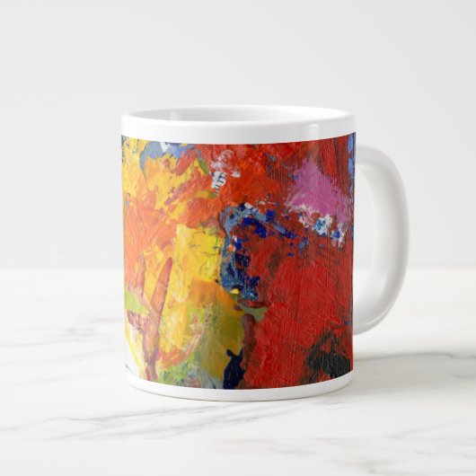 Renntag Jumbo-Tasse (Vorderseite Rechts)