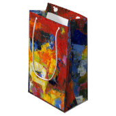 Renntag Kleine Geschenktüte (Vorderseite Schrägansicht)