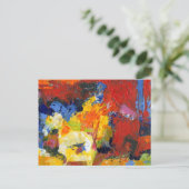 Renntag Postkarte (Stehend Vorderseite)