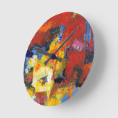 Renntag Runde Wanduhr (Winkel)