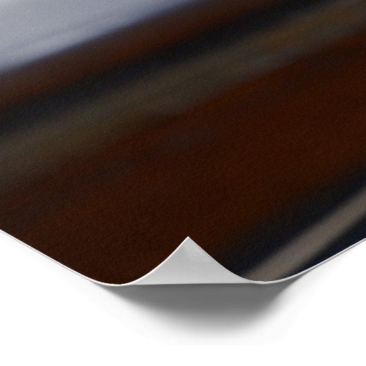 Renntaube Poster (Ecke)