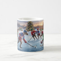 Renntier Hockey, Kaffeetasse