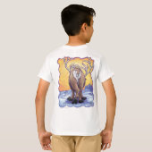 Renntier T-Shirts (Schwarz voll)