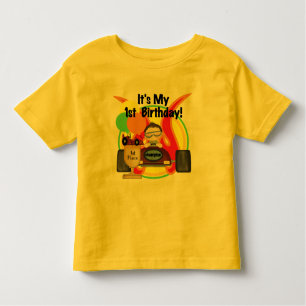 Rennwagen-1. Geburtstags-T-Shirts und Geschenke Kleinkind T-shirt