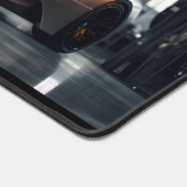 Rennwagen aus Aluminium Schreibtischunterlage (Ecke)