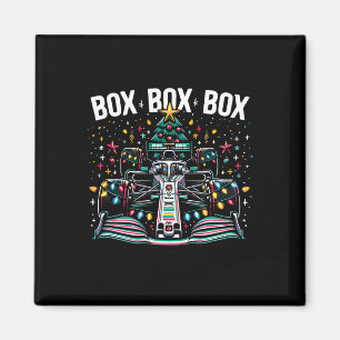 Rennwagen Box Box Box Funk Anruf Spaß Weihnachten Magnet