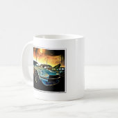 Rennwagen Datsuns Z Kaffeetasse (Vorderseite Links)