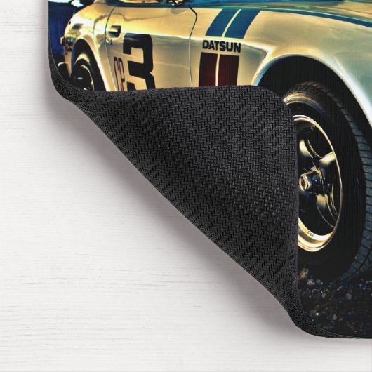 Rennwagen Datsuns Z Mousepad (Ecke)