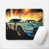 Rennwagen Datsuns Z Mousepad (Mit Mouse)