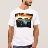 Rennwagen Datsuns Z T-Shirt (Vorderseite)