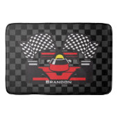 Rennwagen-Design-Badematte Badematte (Vorderseite)