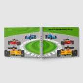 Rennwagen Design Gästebuch (Voll)