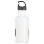 Rennwagen Edelstahlflasche (Rückseite)