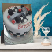 Rennwagen Fotoplatte (Seite)