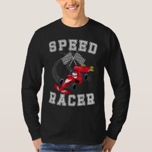 Rennwagen für Jungen Formel Zurück zur Schule T-Shirt