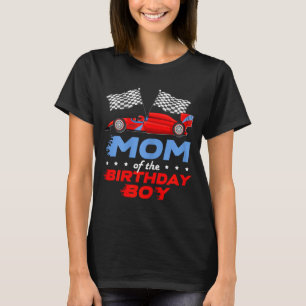 Rennwagen-Geburtstagsfeier Rennsport Süße Mutter d T-Shirt
