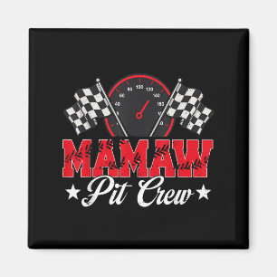 Rennwagen Geburtstagsparty Racing Familie Mamaw Pi Magnet
