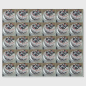 Rennwagen Geschenkpapier (Flach)