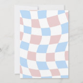 Rennwagen Jungs zum Geburtstag Einladung (Rückseite)