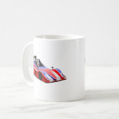 Rennwagen Kaffeetasse (Vorderseite Links)