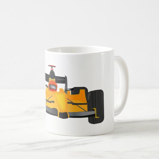 Rennwagen Kaffeetasse (VorderseiteRechts)