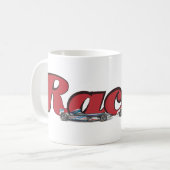Rennwagen Kaffeetasse (Vorderseite Links)