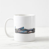 Rennwagen Kaffeetasse (Links)
