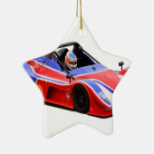 Rennwagen Keramik Ornament (Rechts)