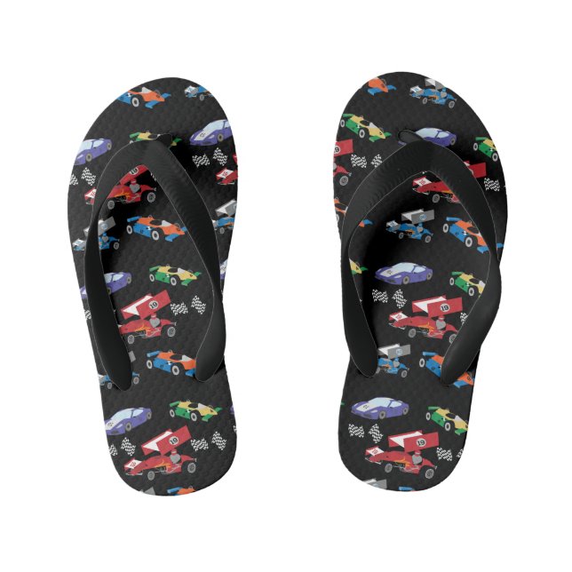 Rennwagen Kinderbadesandalen (Fußbett)