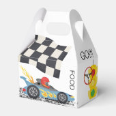 Rennwagen Lebensmittel oder Preise für den Rennspo Geschenkschachtel (Vorderseite)