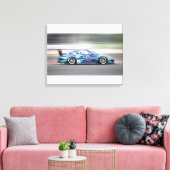 Rennwagen Leinwanddruck (Insitu (Wohnzimmer))
