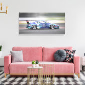 Rennwagen Leinwanddruck (Insitu (Wohnzimmer))