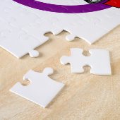 Rennwagen-Logo Puzzle (Seite)