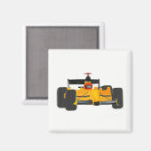 Rennwagen Magnet (Vorderseite/Rückseite)