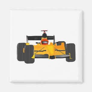 Rennwagen Magnet