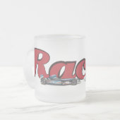 Rennwagen Mattglastasse (Vorderseite Links)