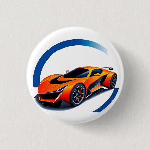 Rennwagen mit dynamischem Design Button
