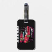 Rennwagen _ Motor (102) Gepäckanhänger (Rückseite vertikal)