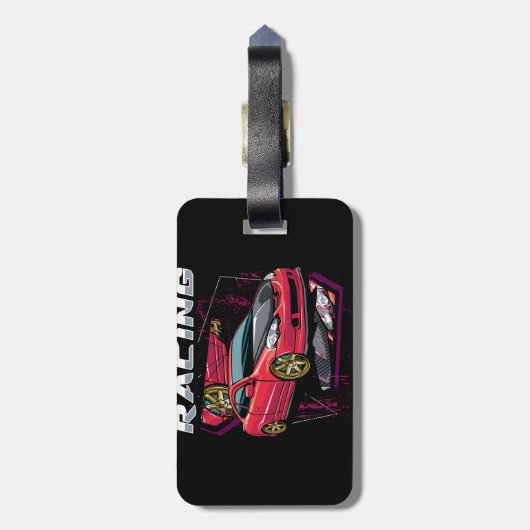 Rennwagen _ Motor (102) Gepäckanhänger (Rückseite vertikal)