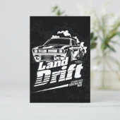 Rennwagen _ Motor (253) Einladung (Stehend Vorderseite)