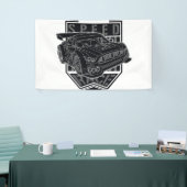 Rennwagen _ Motor 2 Banner (Messeveranstaltung)