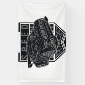 Rennwagen _ Motor 2 Banner (Vertikal)