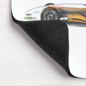 Rennwagen Mousepad (Ecke)
