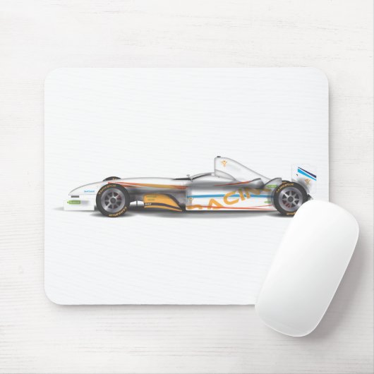 Rennwagen Mousepad (Mit Mouse)