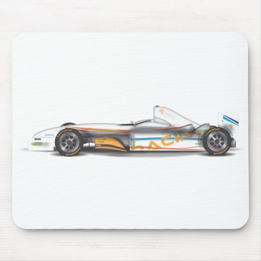 Rennwagen Mousepad (Vorne)