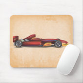 Rennwagen Mousepad (Mit Mouse)