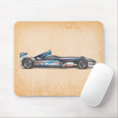 Rennwagen Mousepad (Mit Mouse)