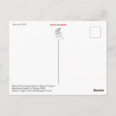 Rennwagen Nr. 2 Postkarte (Rückseite)