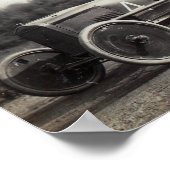 Rennwagen Poster (Ecke)